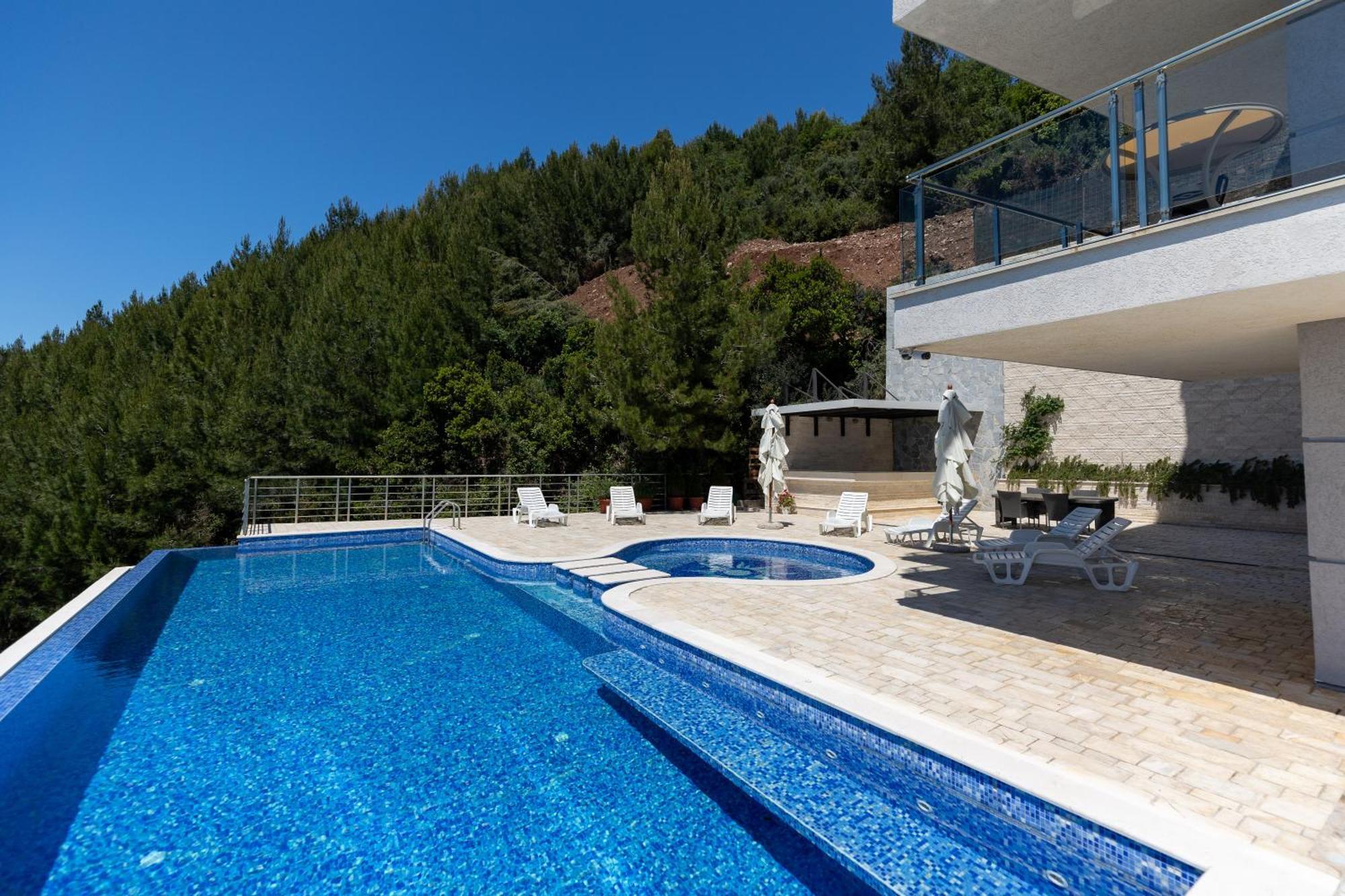 Altezza Premium Tophill Best View And Pool Budva Luaran gambar
